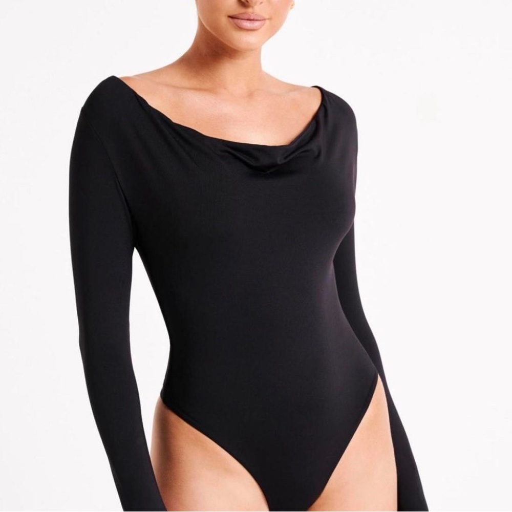 Black Long Sleeve Bodysuit
